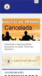 Mobile Screenshot of diocesedepesqueira.com.br
